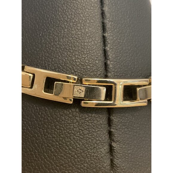 Gold-Tone Chain & Link Bracelet For Women 7 Inch - Picture 4 of 4